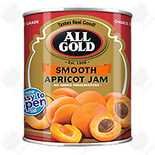 All Gold Jam Apricot Smooth 450g African Delights 5640